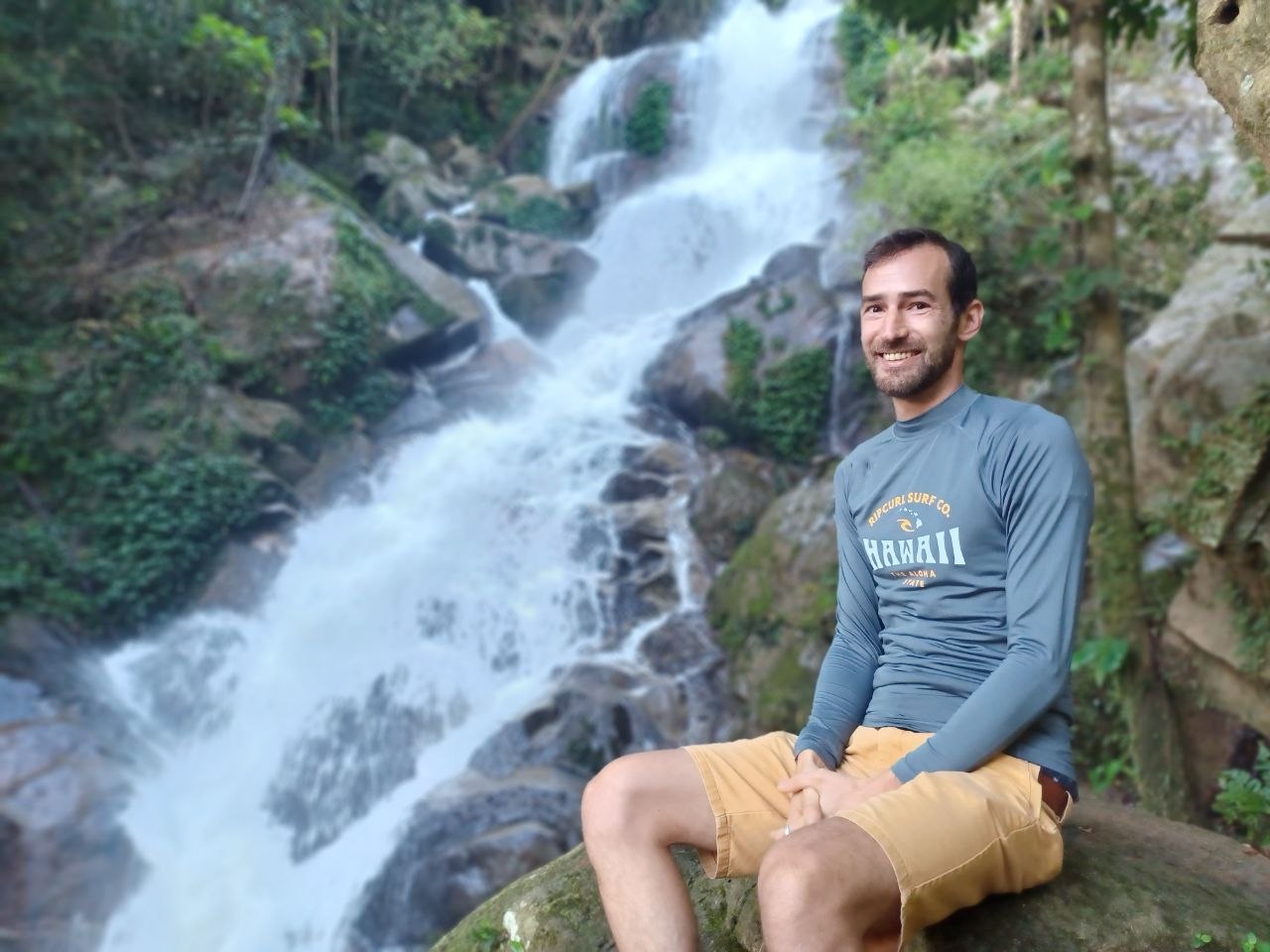 Michael Sprenger in der Natur